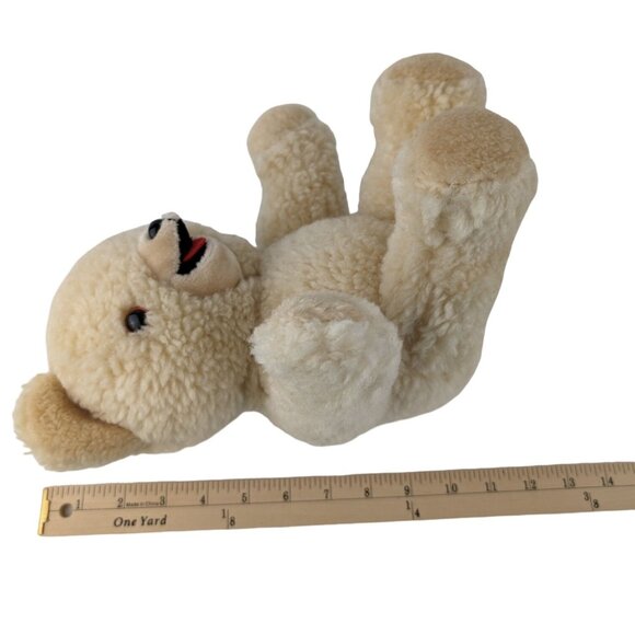 Vintage Snuggle Bear Plush 10" Stuffed Animal 1985 Lever Brothers Korea Trudy - Picture 7 of 7